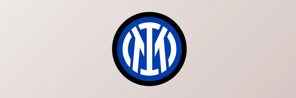 Il nuovo logo dell’Inter